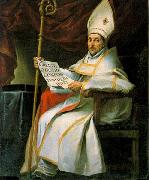 Bartolome Esteban Murillo San Leandro, Obispo de Sevilla oil painting reproduction